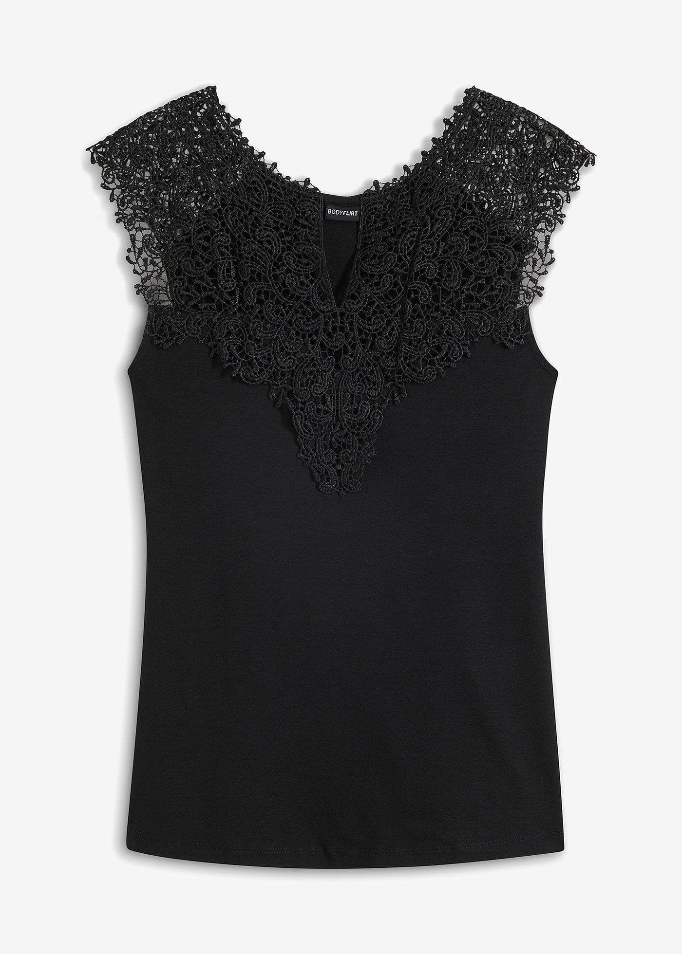 Top fluide en viscose extensible