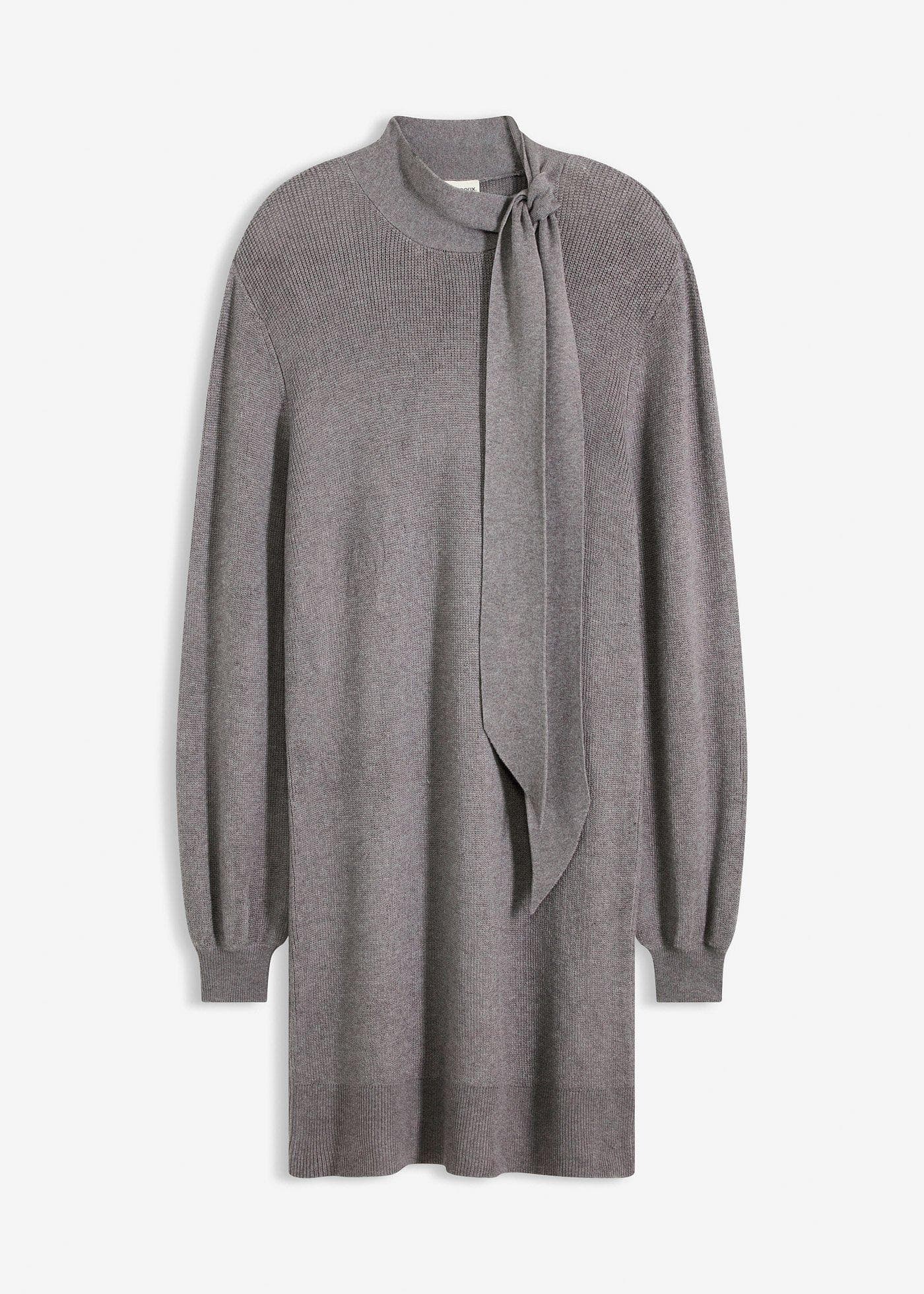 Robe en maille avec nœud