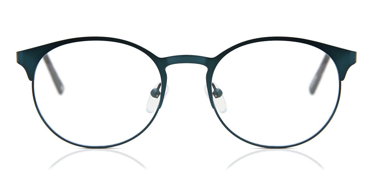 Dames Ovaal Volledige rand Metaal Groene Bril - Anti-Blauwlichtglazen - SmartBuy Collection