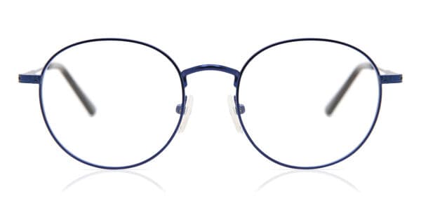 Heren Rond Volledige rand Metaal Blauwe Bril - Anti-Blauwlichtglazen - SmartBuy Collection