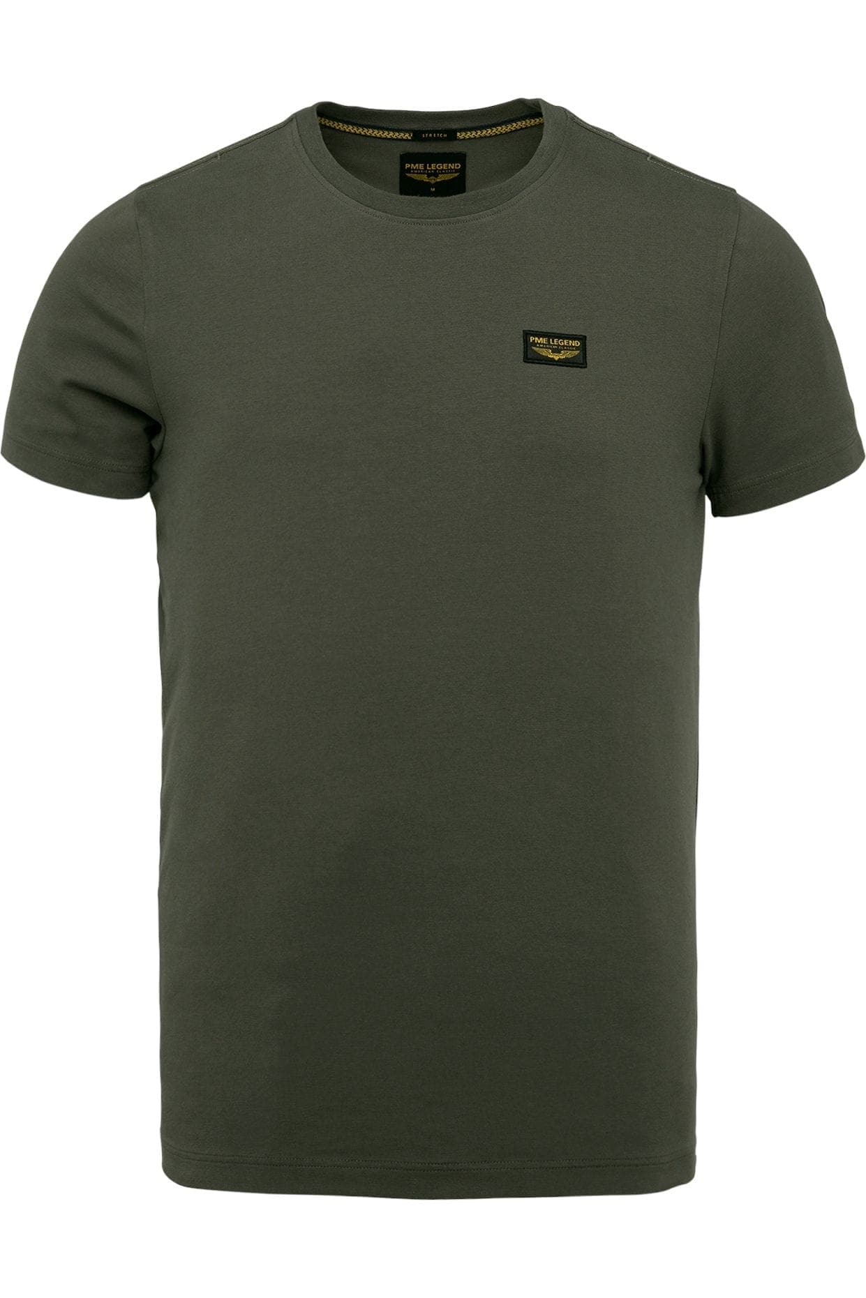 PME Legend Regular Fit T-shirt Col rond , Unicolore