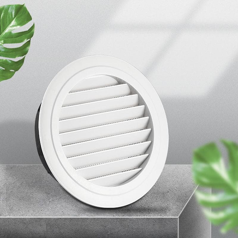 Cache de ventilation d'air réglable Conduits ronds Plafond Mur Trou Décoratif ABS Grille de ventilation d'air Persiennes Aérations Bouchon Pour Mur