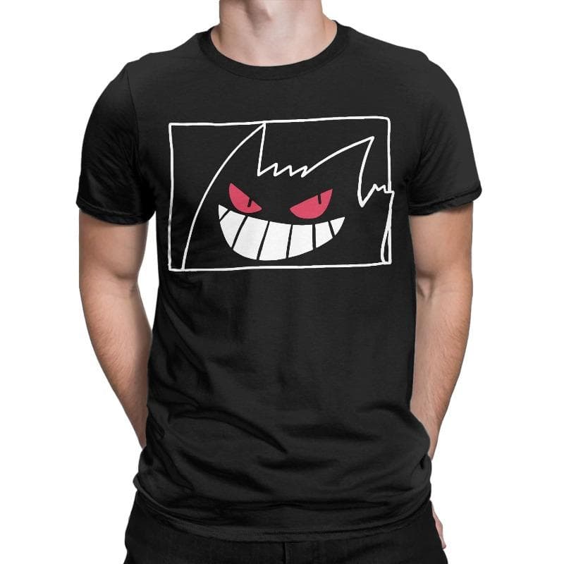 Zomer Pokémon Gengar Cartoon Creatieve Print Gewassen T-shirt Heren en Dames Amerikaanse Trend Losse Casual Korte Mouw Top cm