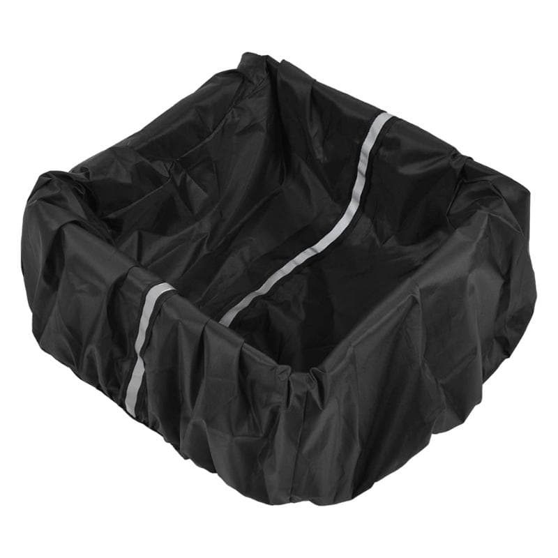 Protège-paniers de vélo polyvalents avec bande élastique Housse de panier avant de vélo pour une protection complète contre les intempéries