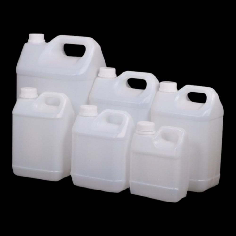 Seau HDPE 1/2/3/4/5/6/10L Qualité Alimentaire Bidon d'Huile Bouteille Plastique Hermétique Polyvalente Yaourt