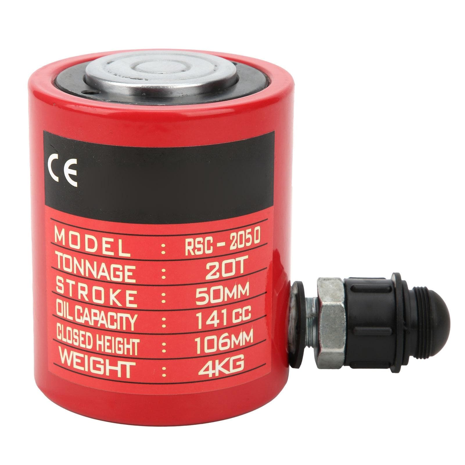 Cylindre Hydraulique Séparé Rouge Ultra-Fin Accessoires Industriels RSC2050 20T 50mm