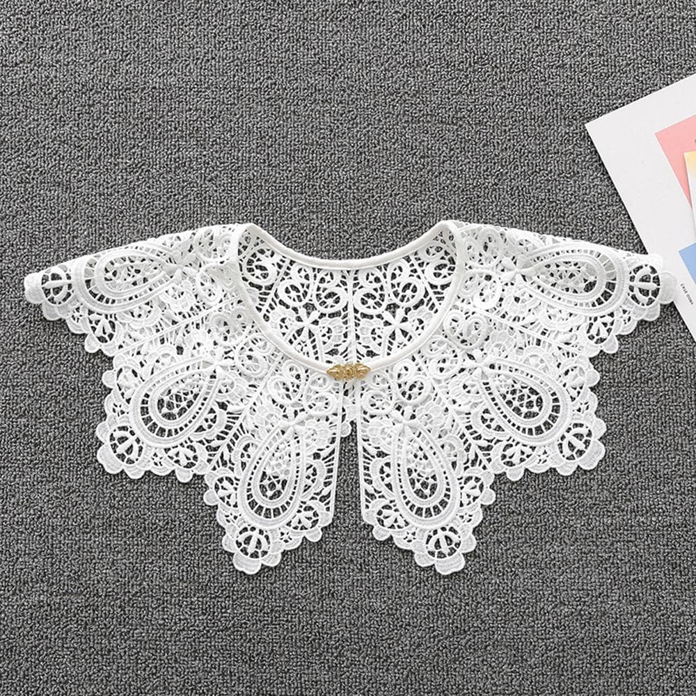 Vrouwen Kant Nep Kraag Pop Kraag Afneembare Kraag Valse Kraag Blouse Top Dames Kleding Accessoires