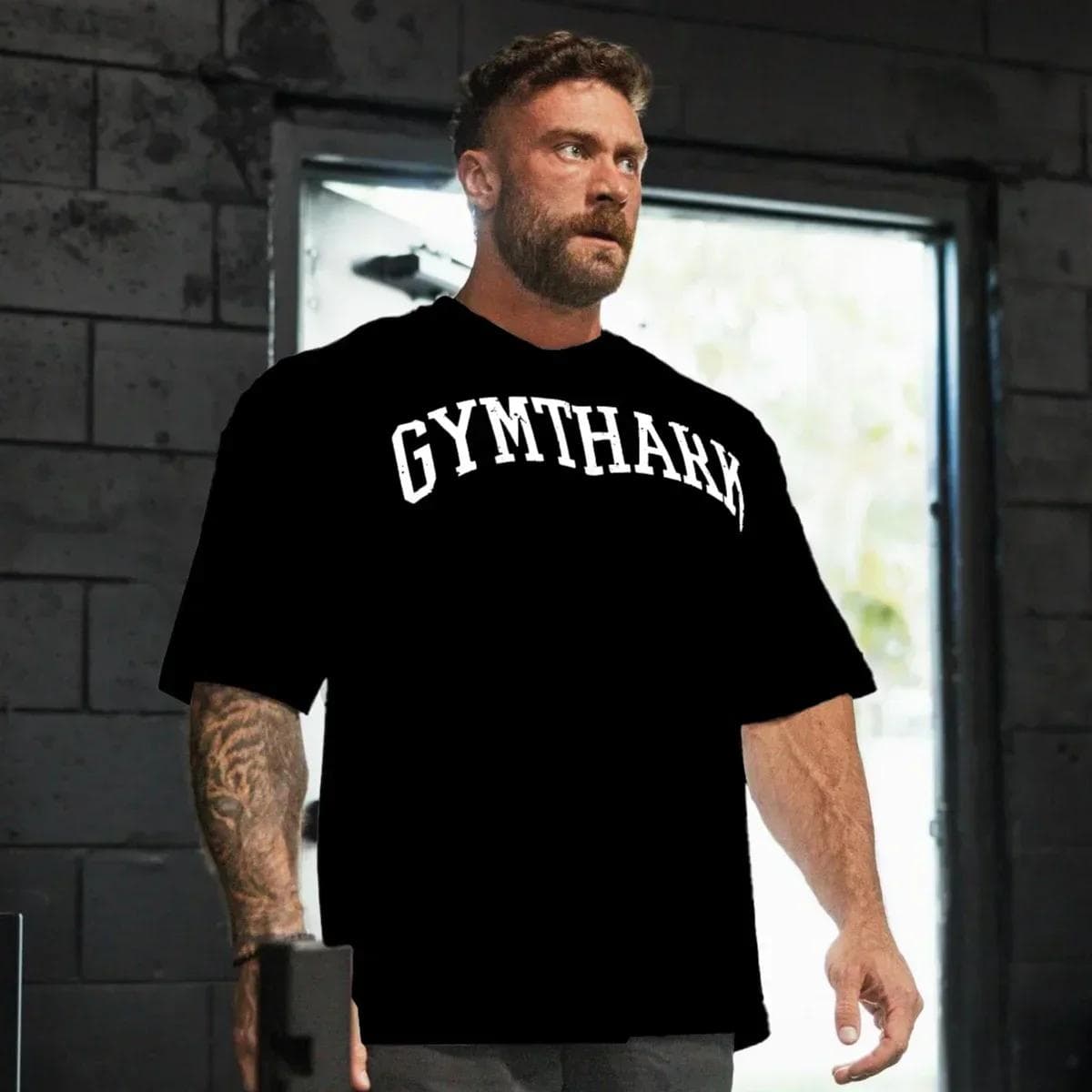 2025 Nieuw CBUM 6 keer Kampioen Shirt Oversized Zwart 100% Katoen Bedrukt T-shirt DTG Print Heren US Maat Bodybuilding Gym Streetwear Top Y2K cm