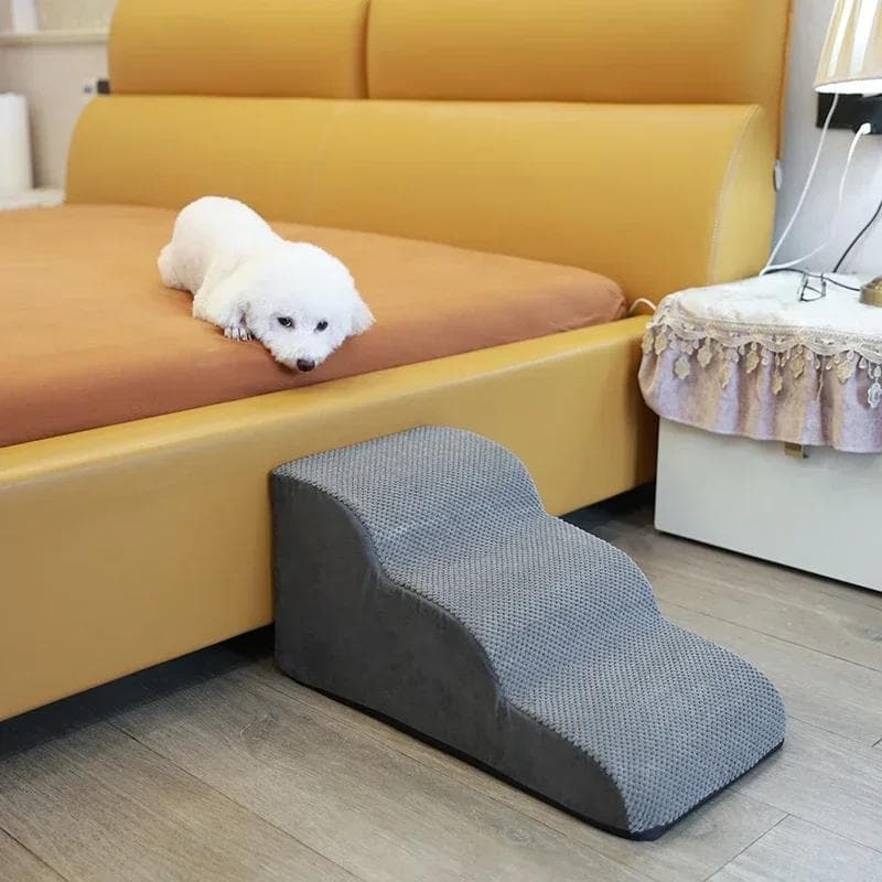 Rampe d'escalier pour chien et chat - Antidérapante - Pour animal de compagnie - Rampe pour chien - Pour lit - Marches pour chien - 2/3 niveaux -
