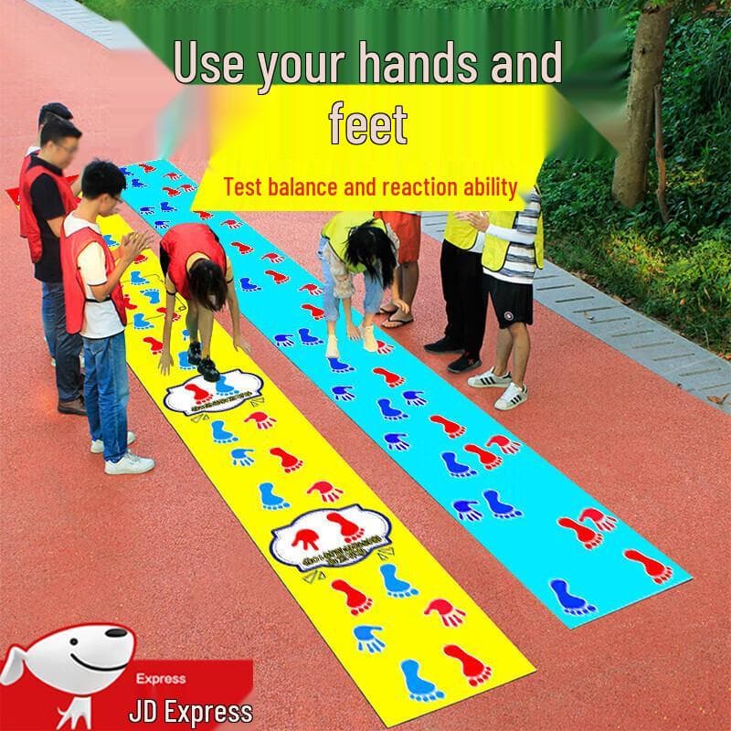 Tapis de jeu Team Building Mains & Pieds