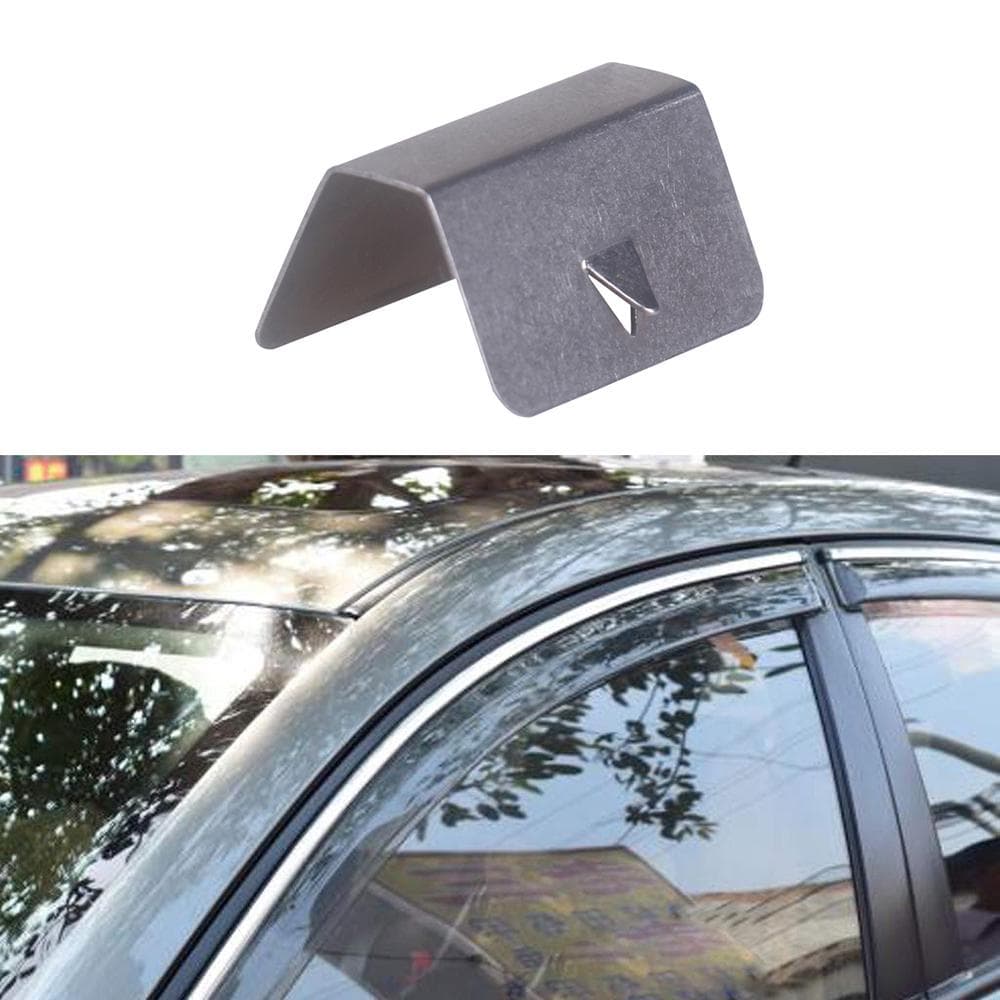 Clips à sourcils de pluie pour voiture, déflecteurs de vent et de pluie, Clips de remplacement pour HEKO G3