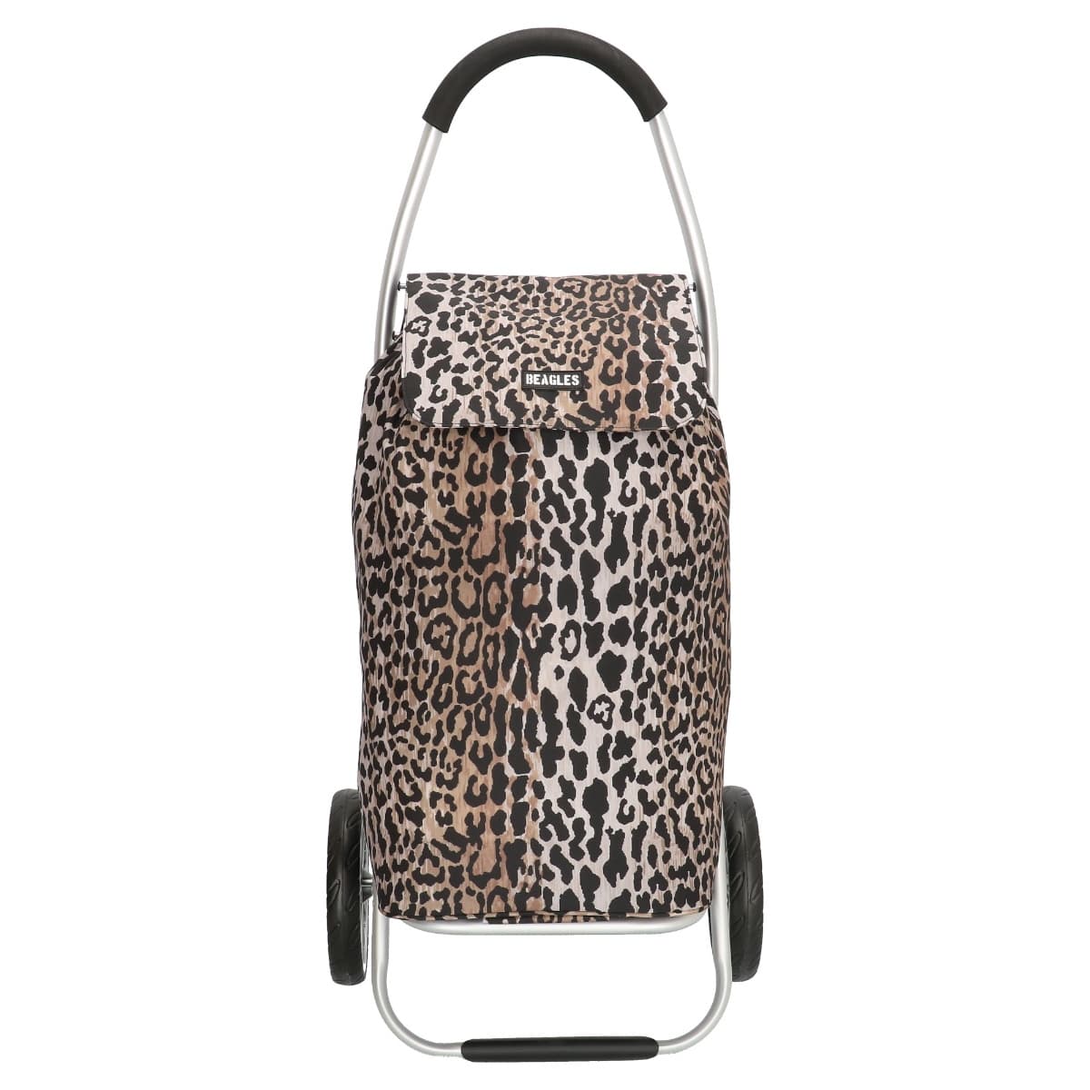 Beagles Alberic Boodschappen Trolley Lichtgewicht-Leopard