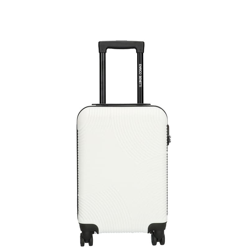 Enrico Benetti Louisville suitcase cabin luggage white