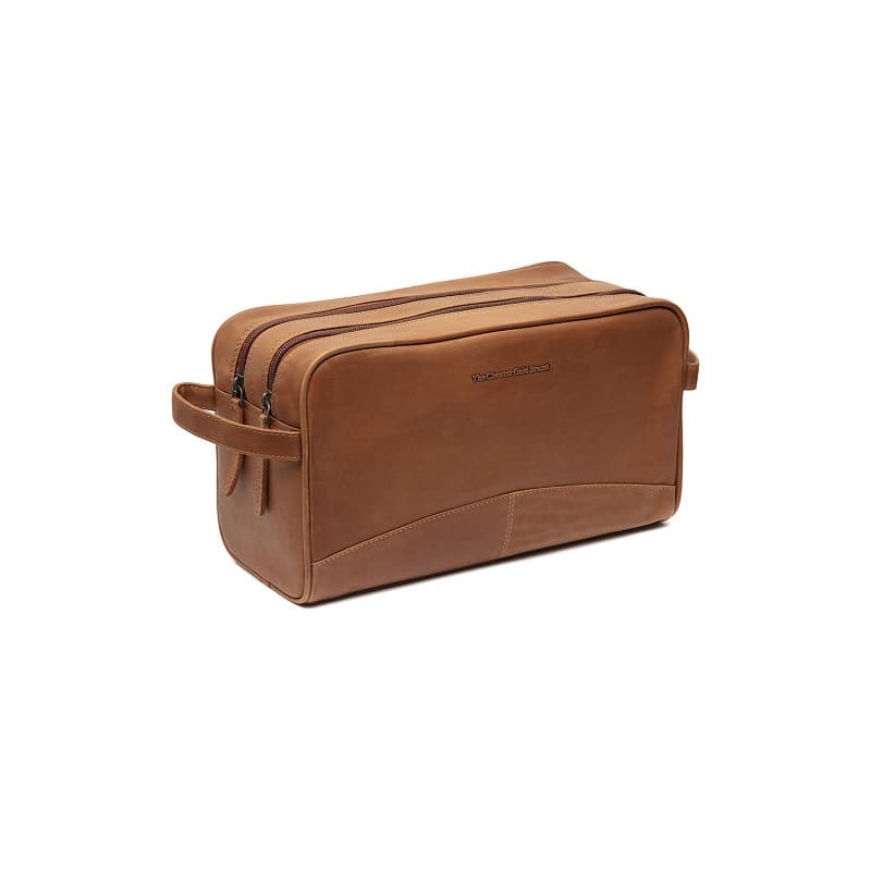 The Chesterfield Brand Leren Toilettas Stefan-Cognac