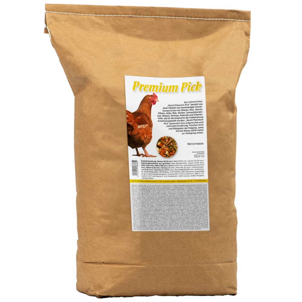 2x3,5kg Nourriture pour poule Mucki Premium