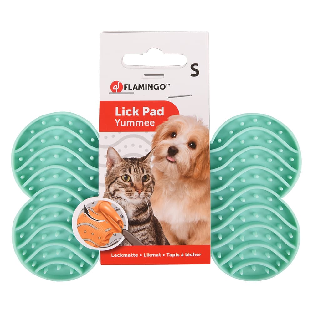 Tapis à lécher Flamingo Yummee pour chien et chat