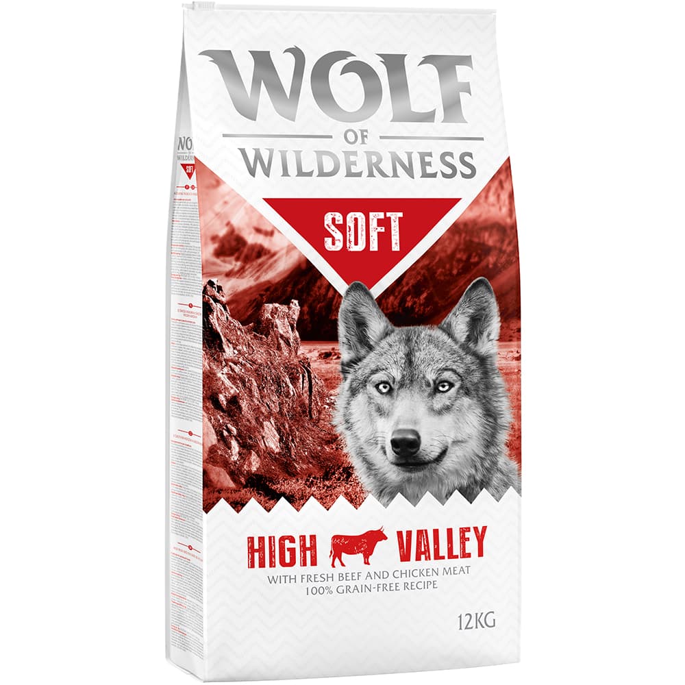 2x12kg Soft & Strong High Valley bœuf Wolf of Wilderness