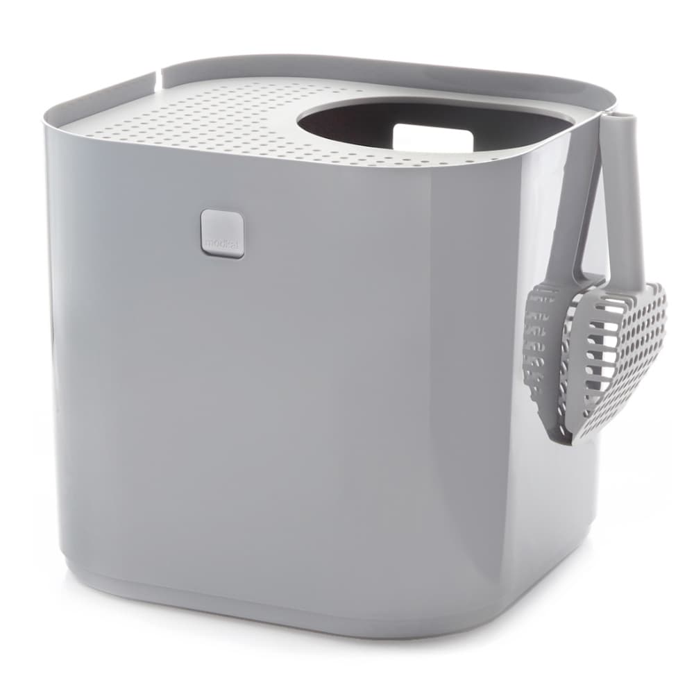 Maison de toilette Modkat gris - pour chat