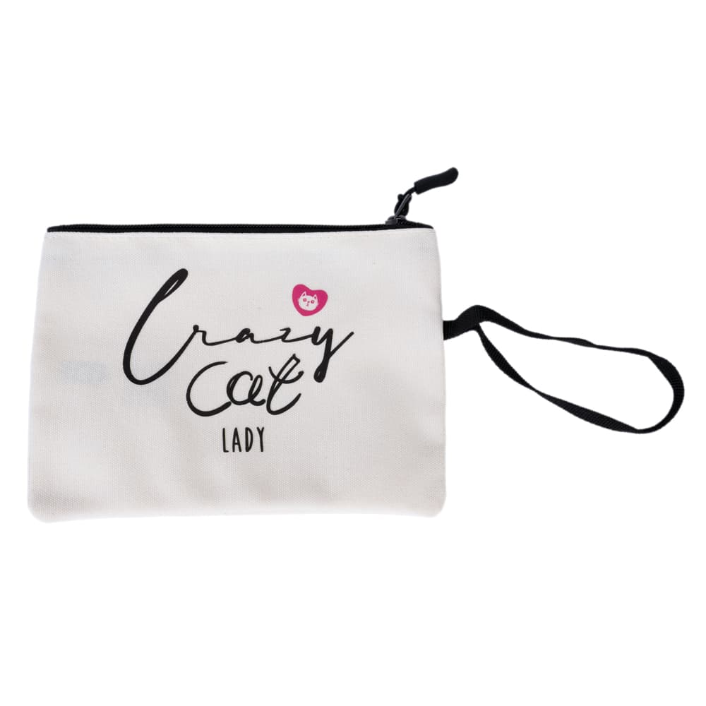 1x TIAKI Trousse de toilette "Crazy Cat Lady" pour les amoureux des animaux