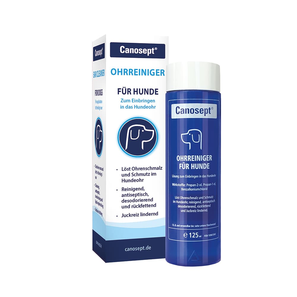 Canosept Nettoyant auriculaire pour chien - 125 mL
