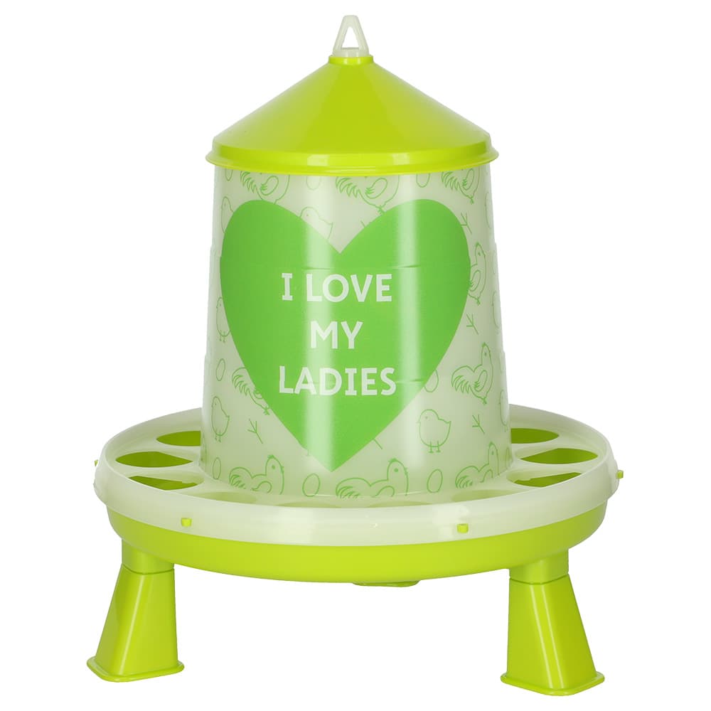 Distributeur automatique de nourriture Kerbl Pet «Ladies» pour poules