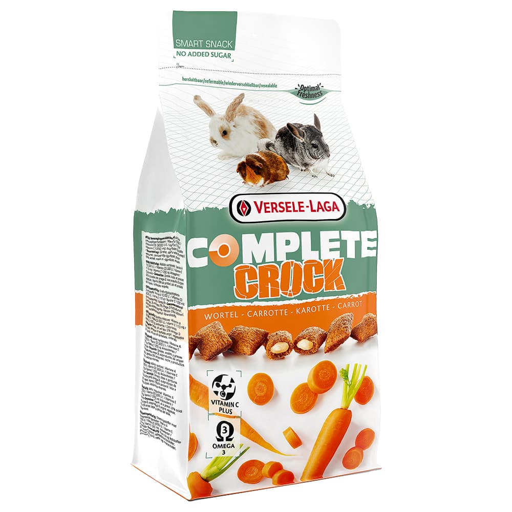 50g Crock Complete pour rongeur , carotte Versele Laga