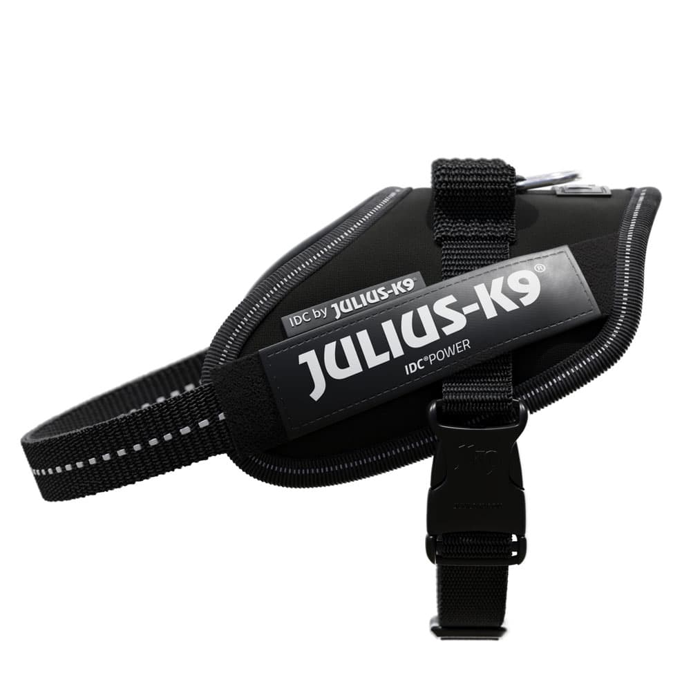 Julius-K9 IDC® Power - Harnais pour chien - taille 2 : tour de poitrail 71-96cm, noir