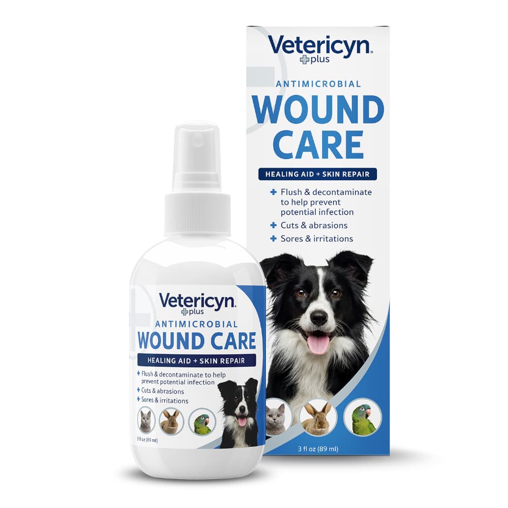 89mL Spray Vetericyn Plus Soin de la peau et des plaies Petlife - Soins pour Chien