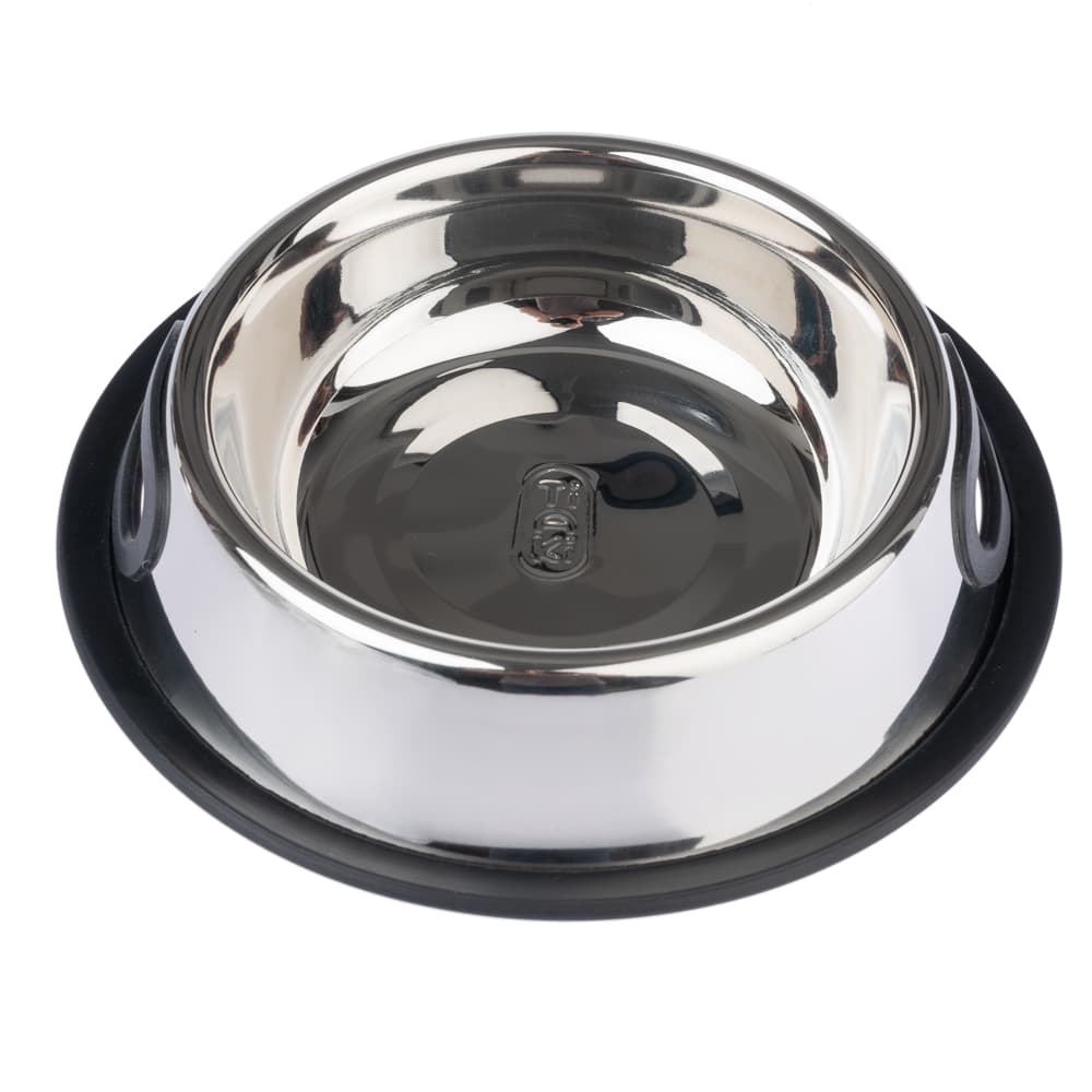 Gamelle en inox TIAKI Easy Holding pour chien - capacité : 760 mL, 23,5 cm de diamètre