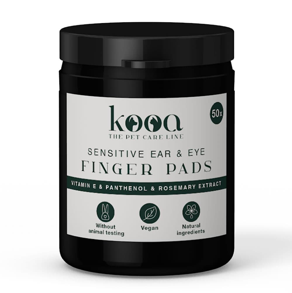 50 doigtiers kooa Sensitive pour les yeux et les oreilles - pour chien