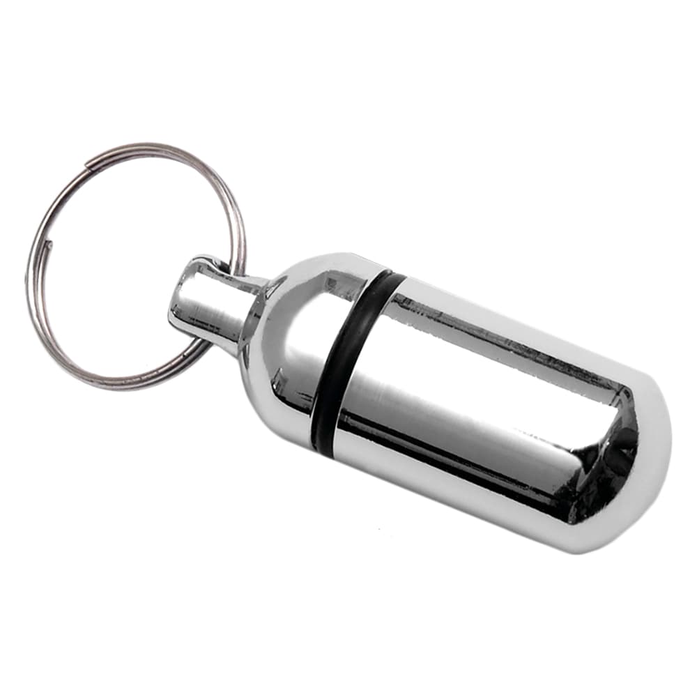 Pendentif porte adresse chromé - pour chat