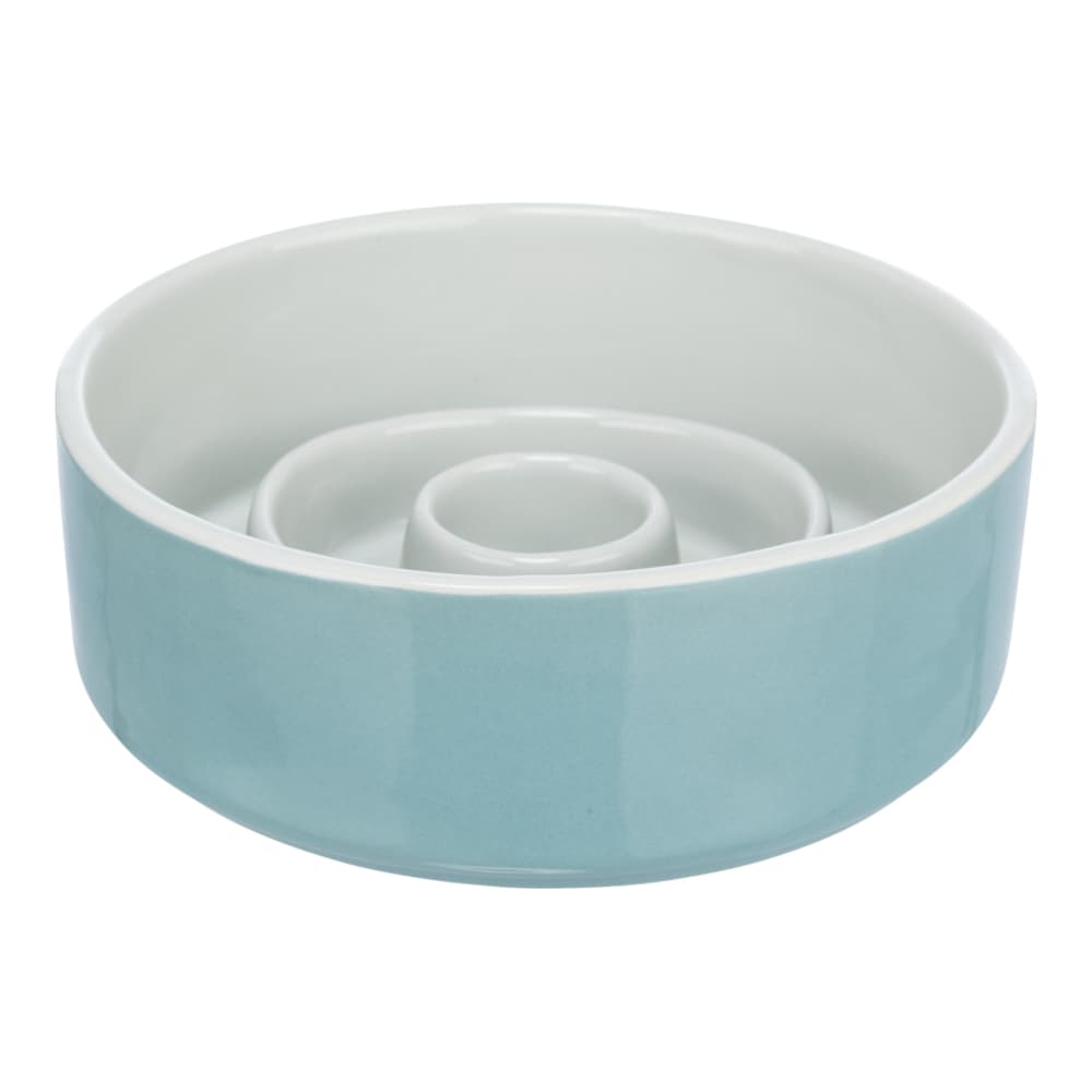 Trixie Slow Feeding bol en céramique 450ml, Ø14cm chien