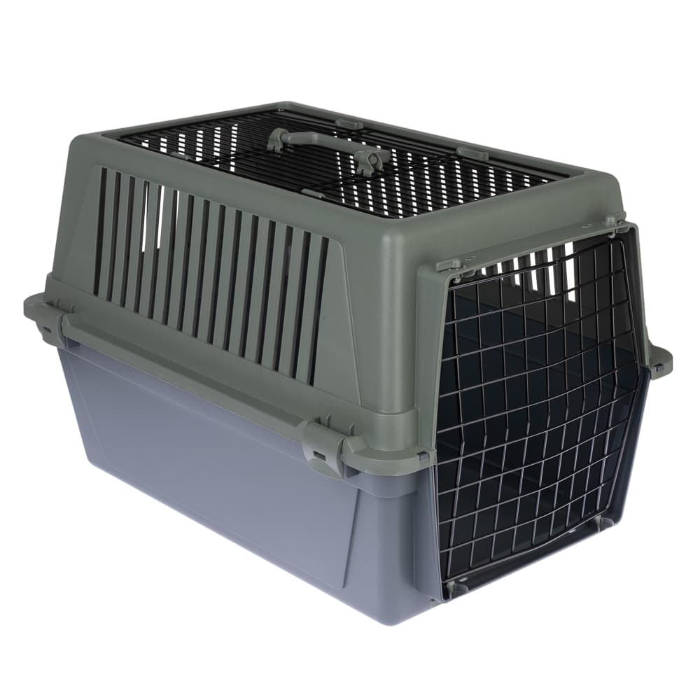 Cage de transport TIAKI Verde pour chat - taille M : L 37 x l 58 x H 32 cm