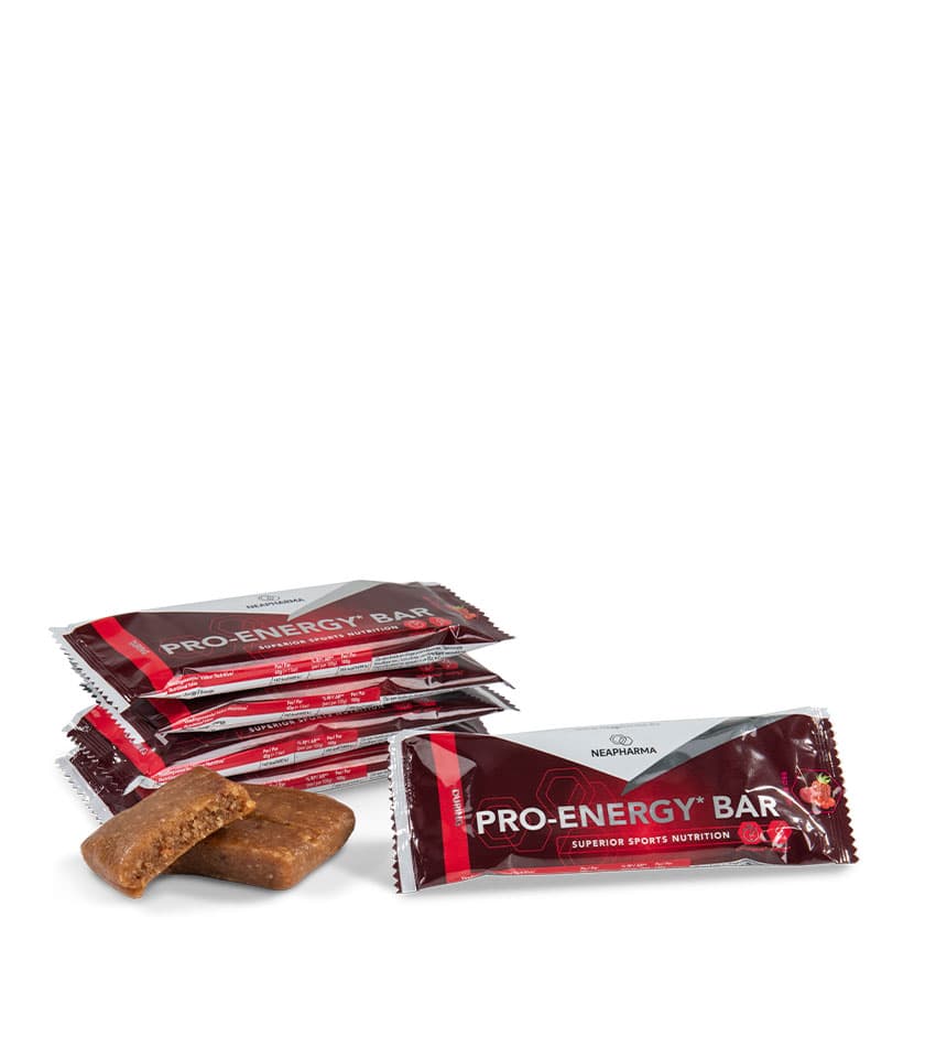 Pro Energy Bar rode vruchten - 10 bars (5% korting)