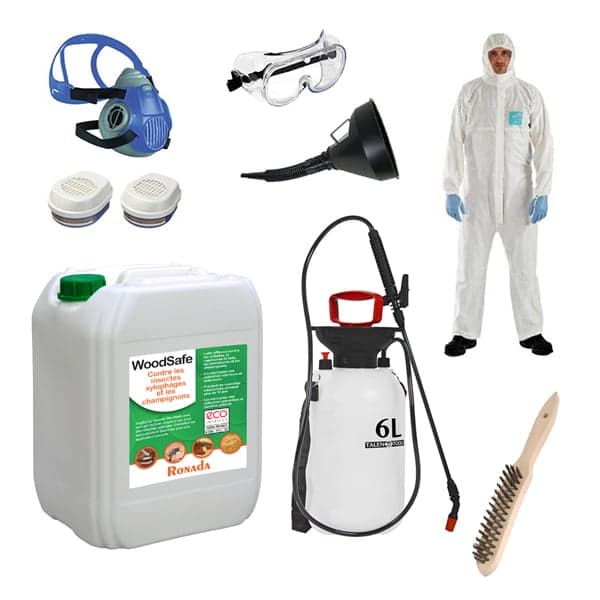 Woodsafe pack complet (200 m²)Ronada