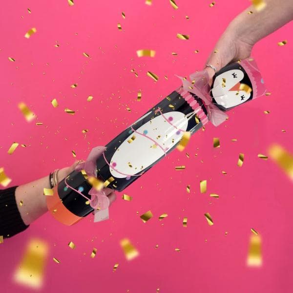 Bomb Cosmetics Festive Penguin Christmas Cracker Badbom Cadeauset