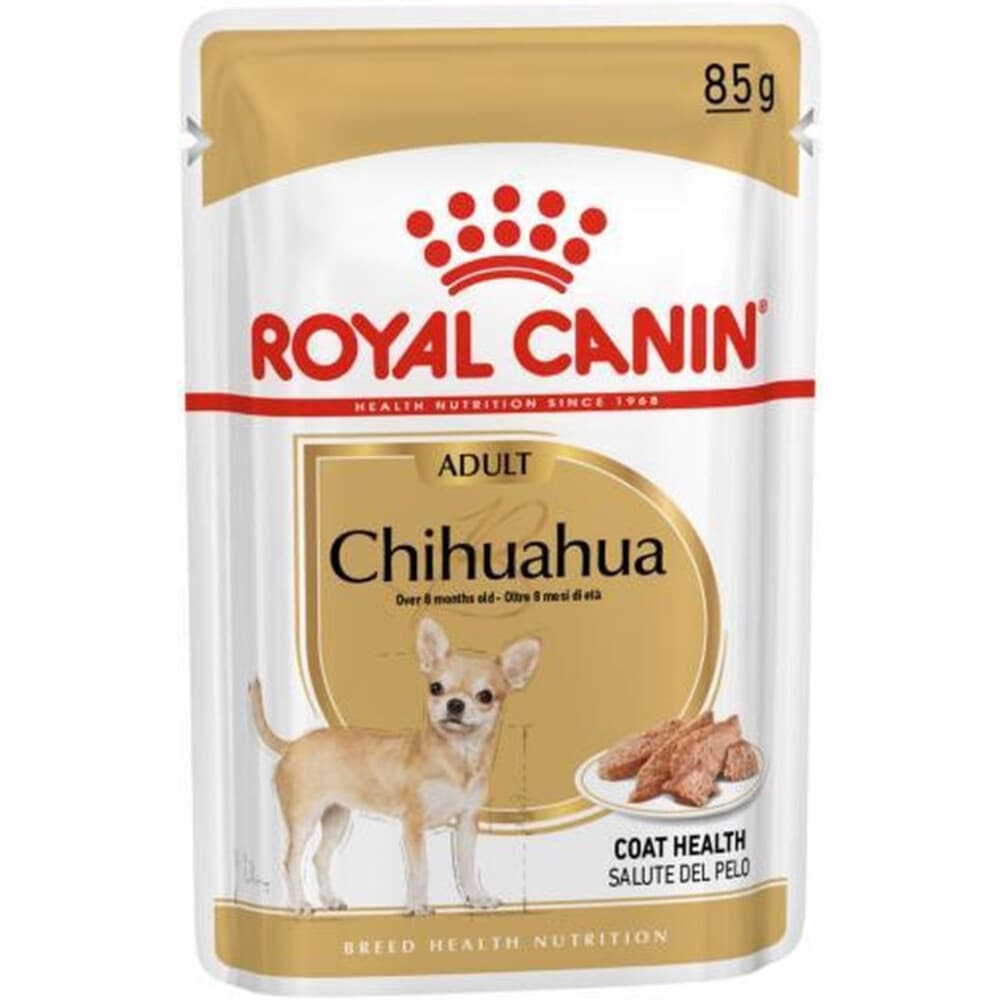 12x Royal Canin Chihuahua Adult Hondenvoer Nat 85 gr