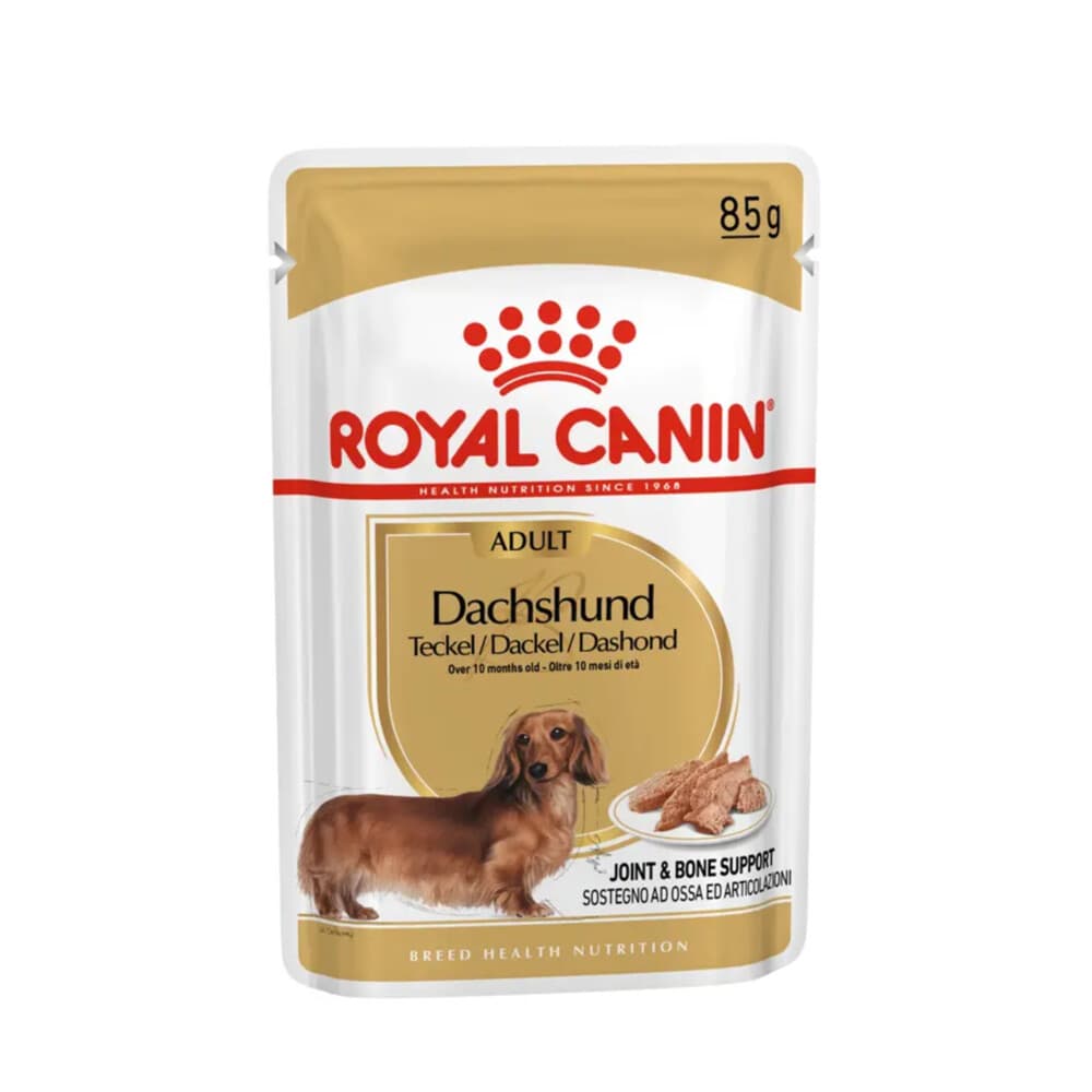 12x Royal Canin Dachshund Adult Hondenvoer Nat 85 gr