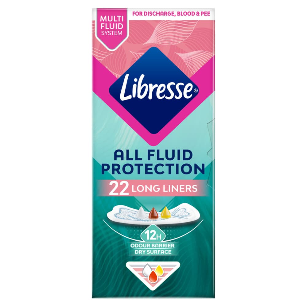 Libresse Inlegkruisjes Extra Protection Long 22 stuks