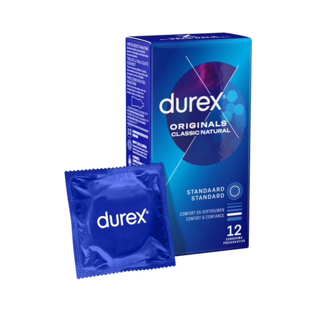Durex Condooms Originals Classic Natural 12 stuks