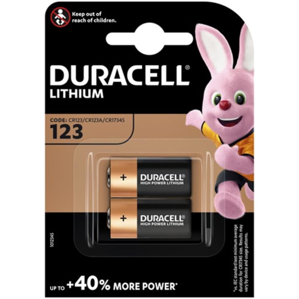 Duracell Ultra Foto Batterij 123 2 stuks