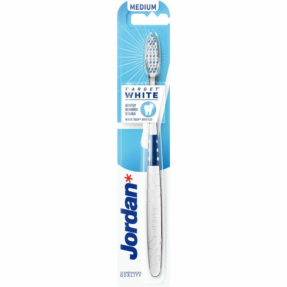 Jordan Tandenborstel Target White Medium
