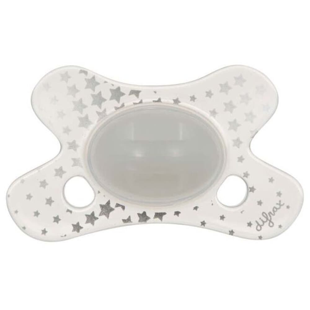 Difrax Fopspeen Natural 0+ mnd Glow In The Dark