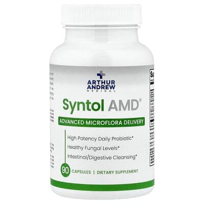 Arthur Andrew Medical, Syntol AMD®, Geavanceerde Microflora-afgifte, 90 capsules