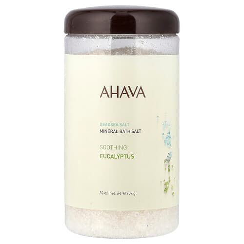 AHAVA North America, Mineraal badzout, verzachtende eucalyptus, 907 g