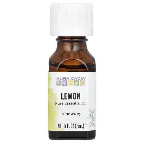 Aura Cacia, Pure etherische olie, citroen, 15 ml
