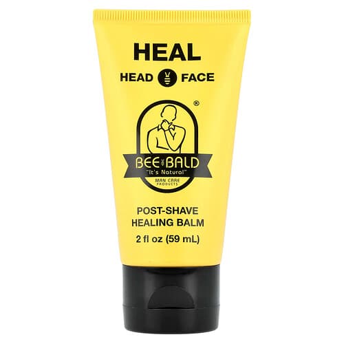 Bee Bald, Heal Head & Face, helende balsem voor na het scheren, 59 ml