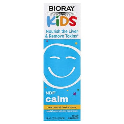 Bioray, Kids, NDF® Calm, Vanille, 60 ml