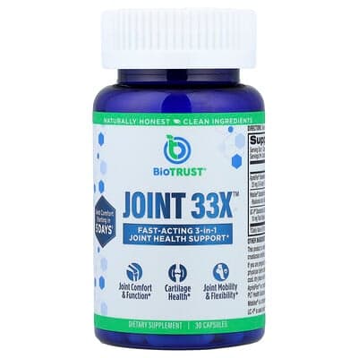 BioTRUST, Joint 33X™, 30 capsules