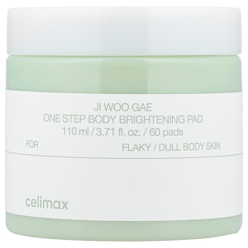 Celimax, Ji Woo Gae, One Step Body Brightening Pad, 60 pads, 3,71 fl oz (110 ml)